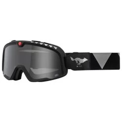 100% Barstow El Solitario Crossbrille, Schwarz-silber