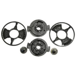 Schuberth Visiermechanik C5/E2/S3, Schwarz