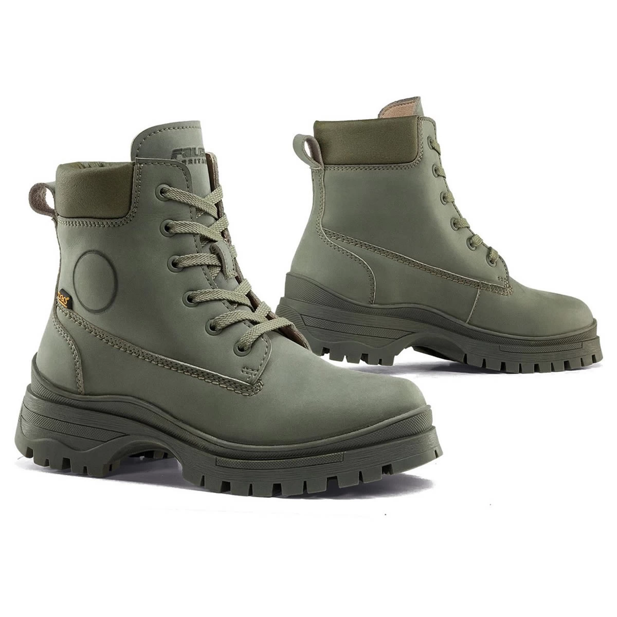 Falco Zarah Damen Schuhe, Armygrün