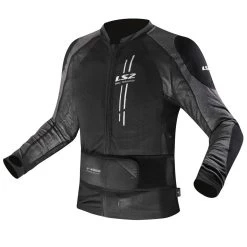 LS2 Protektorenjacke X-Armor, Schwarz-silber