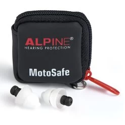 BĂŒse Alpine Gehörschutz MotoSafe Tour, WeiĂ-schwarz