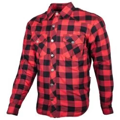 GMS Jaguar Hemd, Schwarz-rot