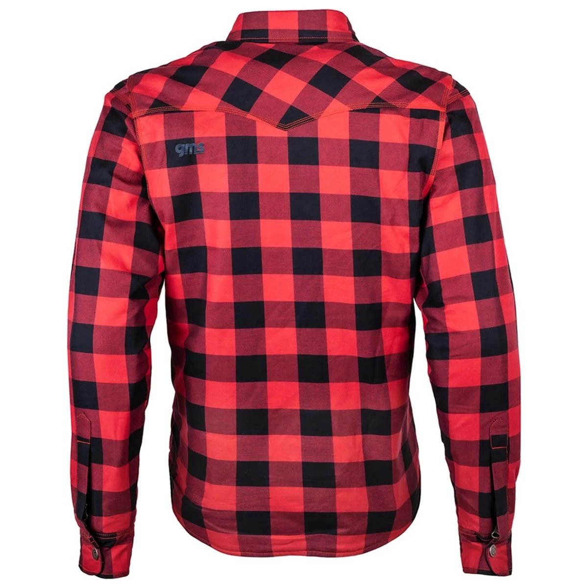 GMS Jaguar Hemd, Schwarz-rot – Bild 2