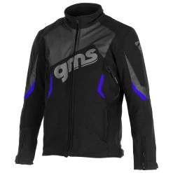 GMS Arrow Softshell-Jacke, Schwarz-blau