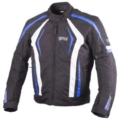 GMS Pace Jacke, Schwarz-blau-weiß