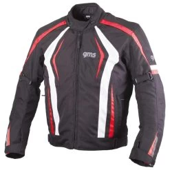 GMS Pace Jacke, Schwarz-rot-weiß