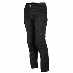 GMS Lizard Cargo Jeans, Schwarz