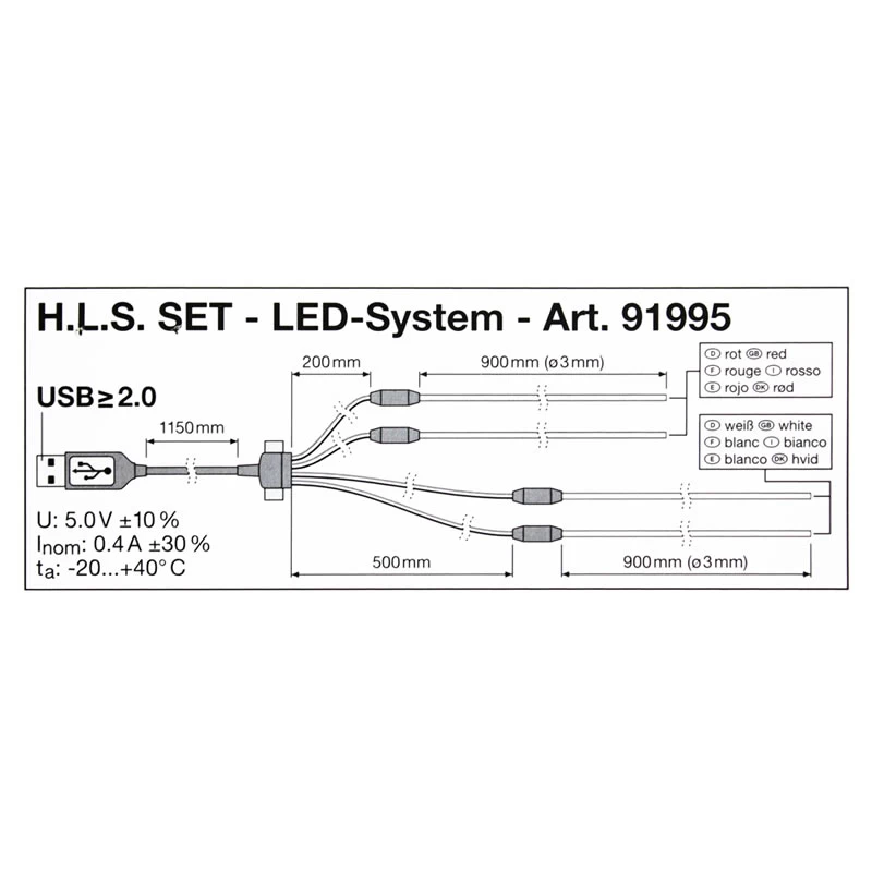 Held LED System H.L.S. WeiĂ-rot â Bild 4