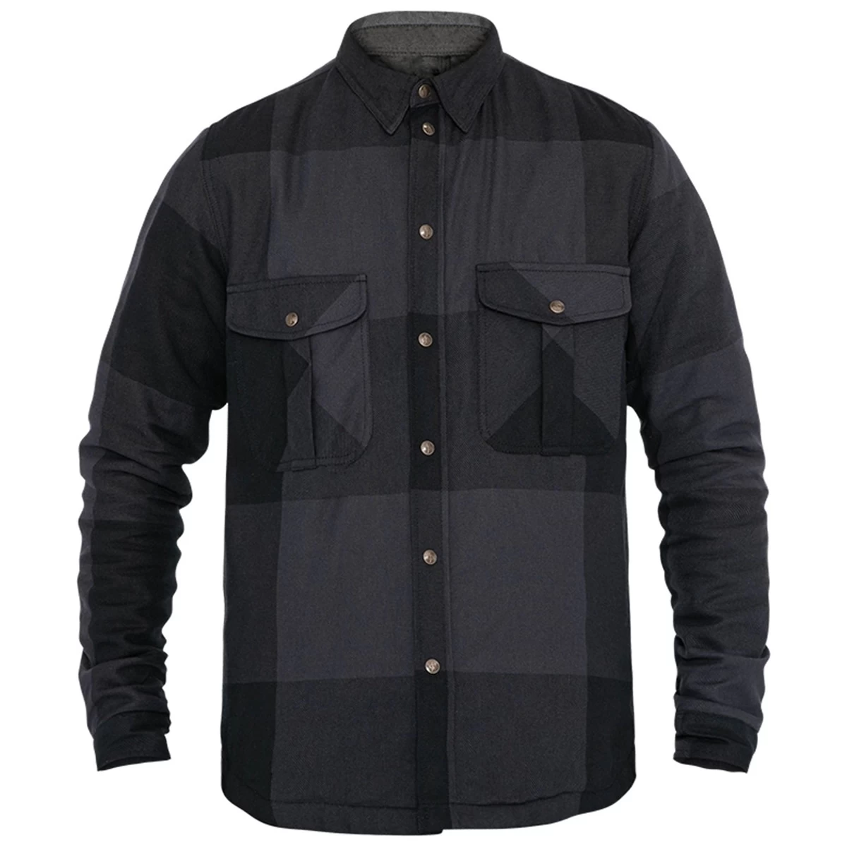John Doe Motoshirt Big Block, Grau-schwarz