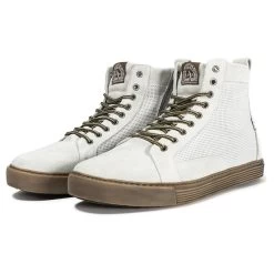 John Doe Schuhe Neo, Weiß-braun