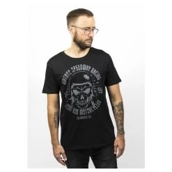 John Doe T-Shirt Skull, Schwarz