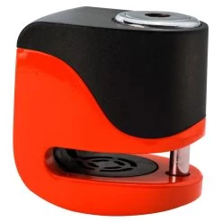 Kovix Bremsscheibenschloss KS6 Mit Alarm, Fluoorange, Schutzklasse 7