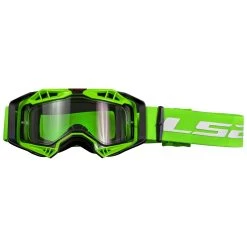LS2 Helmets Crossbrille Aura, Fluogrün