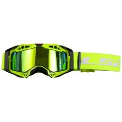 LS2 Helmets Crossbrille Aura Pro, Fluogelb