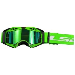 LS2 Helmets Crossbrille Aura Pro, Fluogrün