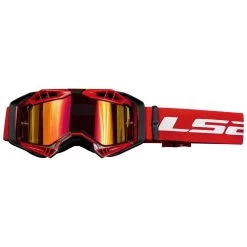 LS2 Helmets Crossbrille Aura Pro, Rot