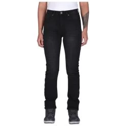 Modeka Damen Jeans Tabera Lady, Soft Wash Black