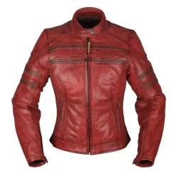 Modeka Iona Lady Lederjacke, Rot