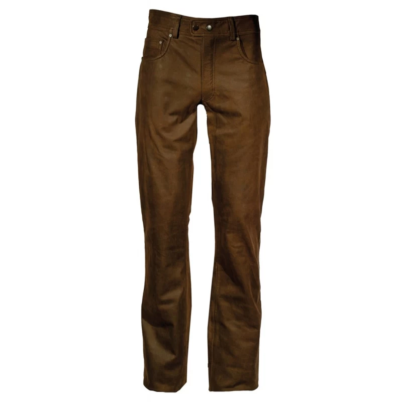 Modeka Lederhose Stemp Lady, Braun