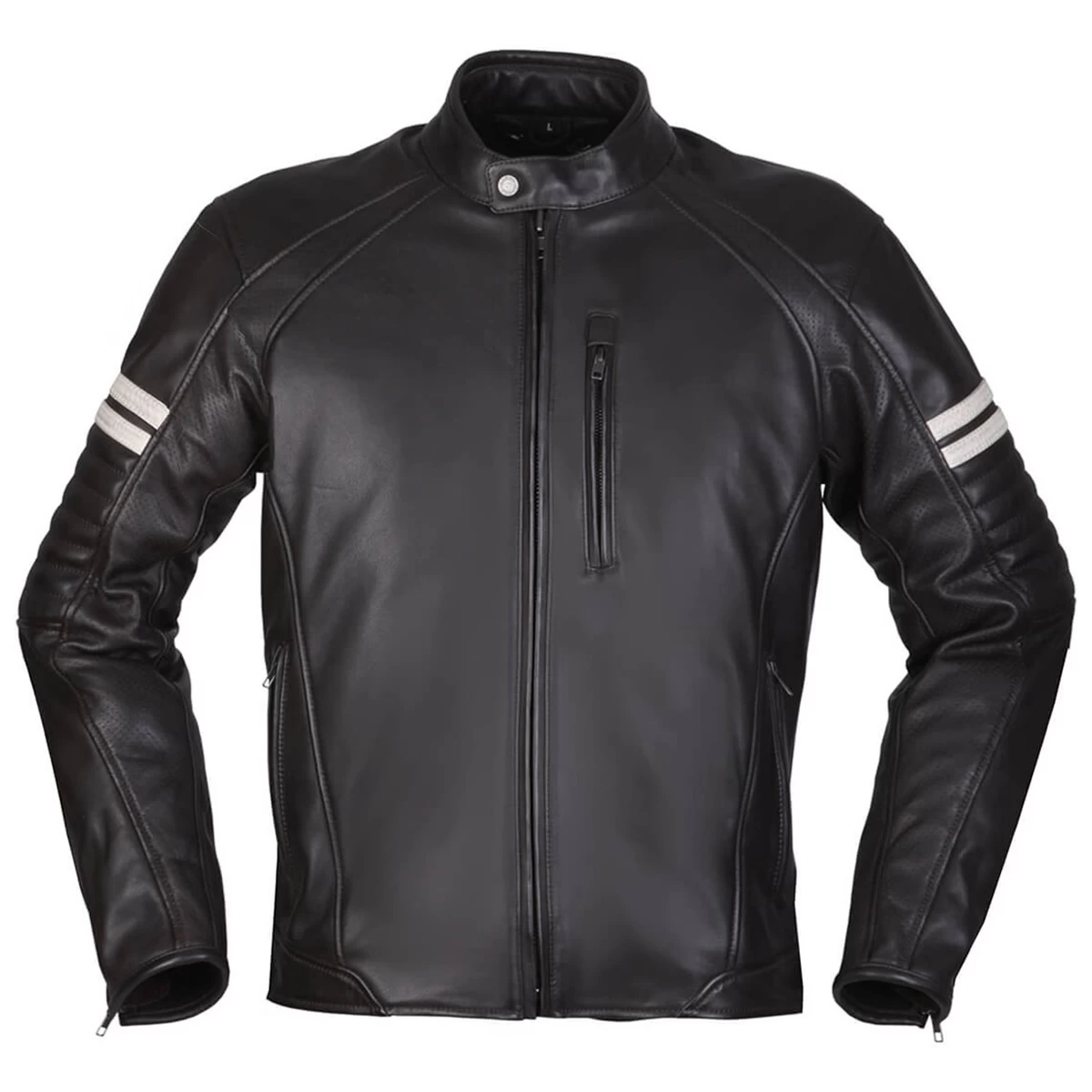 Modeka Lederjacke August 75, Schwarz-weiß