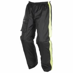 Modeka Regenhose AX-Dry, Schwarz-fluogelb