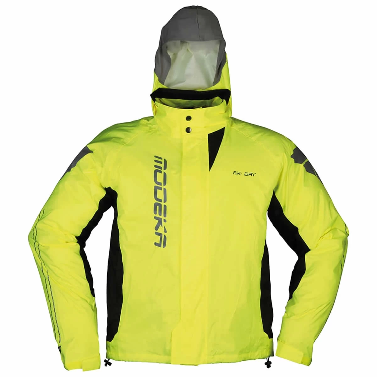 Modeka Regenjacke AX-Dry II, Fluogelb-schwarz