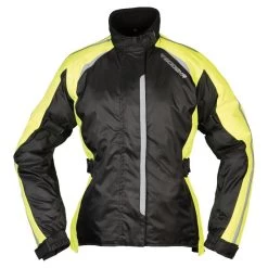 Modeka Regenjacke Viola Dry Lady, Schwarz-fluogelb