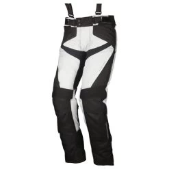 Modeka Textilhose Lonic, Hellgrau-schwarz