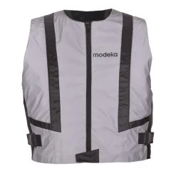 Modeka Warnweste Doc Silver, Silber