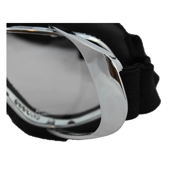 Nannini Brille Rider, Chrome/schwarz – Bild 3