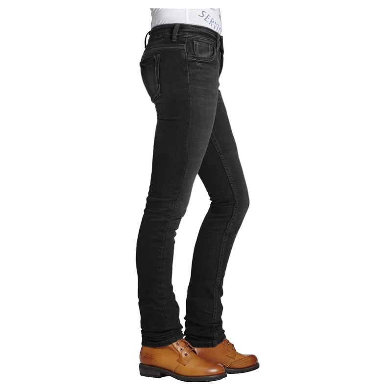 ROKKER Jeans Rokkertech Lady Black L32, Schwarz â Bild 2