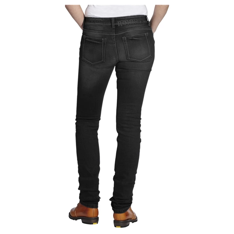 ROKKER Jeans Rokkertech Lady Black L32, Schwarz â Bild 3