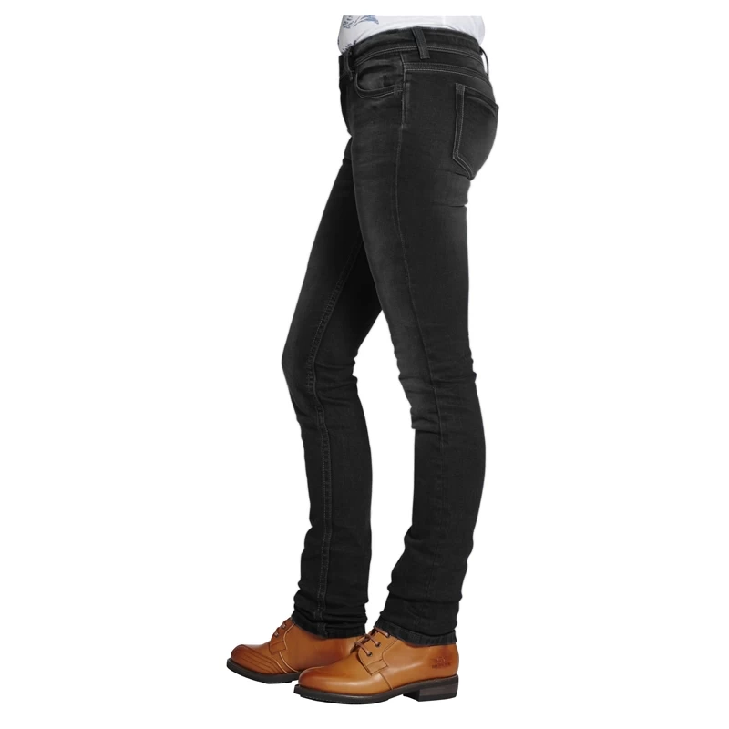 ROKKER Jeans Rokkertech Lady Black L32, Schwarz â Bild 4