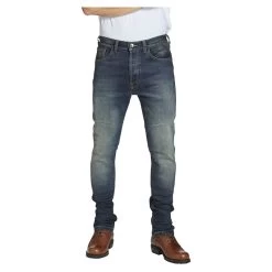 ROKKER Jeans Rokkertech Slim, L32, Blau Washed