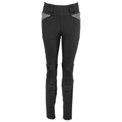 Rusty Stitches Damen Leggins Claudia V2, Schwarz-weiß
