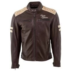 Rusty Stitches Jacke Jari, Braun-beige