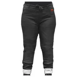 Rusty Stitches Übergrößen-Jeans Super Ella, Schwarz