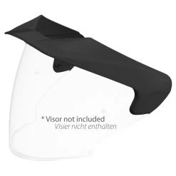 Shoei Helmschirm V440 Für J-Cruise Und J-Cruise II, Schwarz