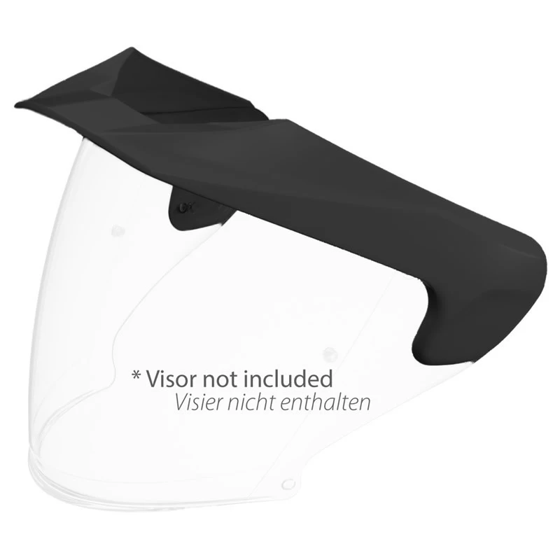 Shoei Helmschirm V440 Für J-Cruise Und J-Cruise II, Schwarz