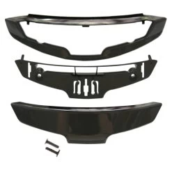 Shoei Kinnbelüftung Für NXR, Schwarz