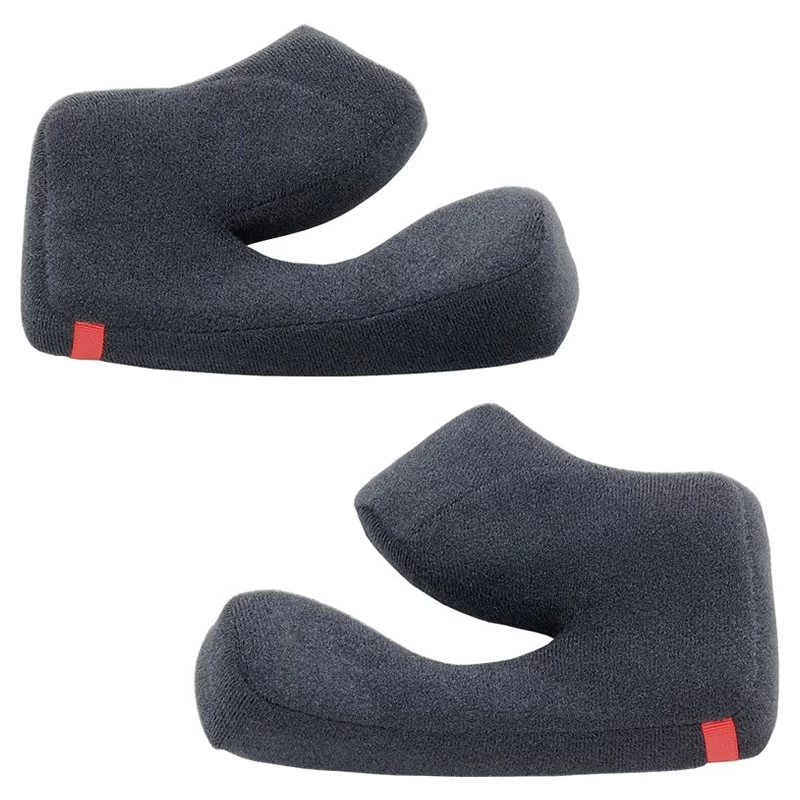 Shoei Wangenpolster FĂŒr Glamster, Schwarz