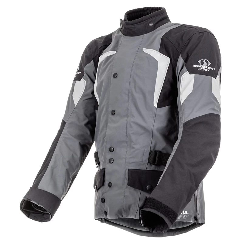 Stadler Jacke Sport EVO, Grau-schwarz-silber