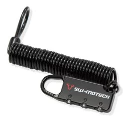 SW-MOTECH Motorradtaschen-Kabelschloss, 180cm