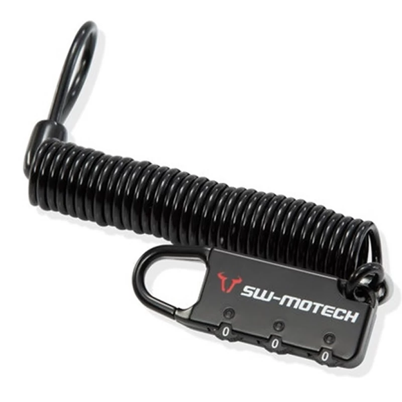 SW-MOTECH Motorradtaschen-Kabelschloss, 180cm