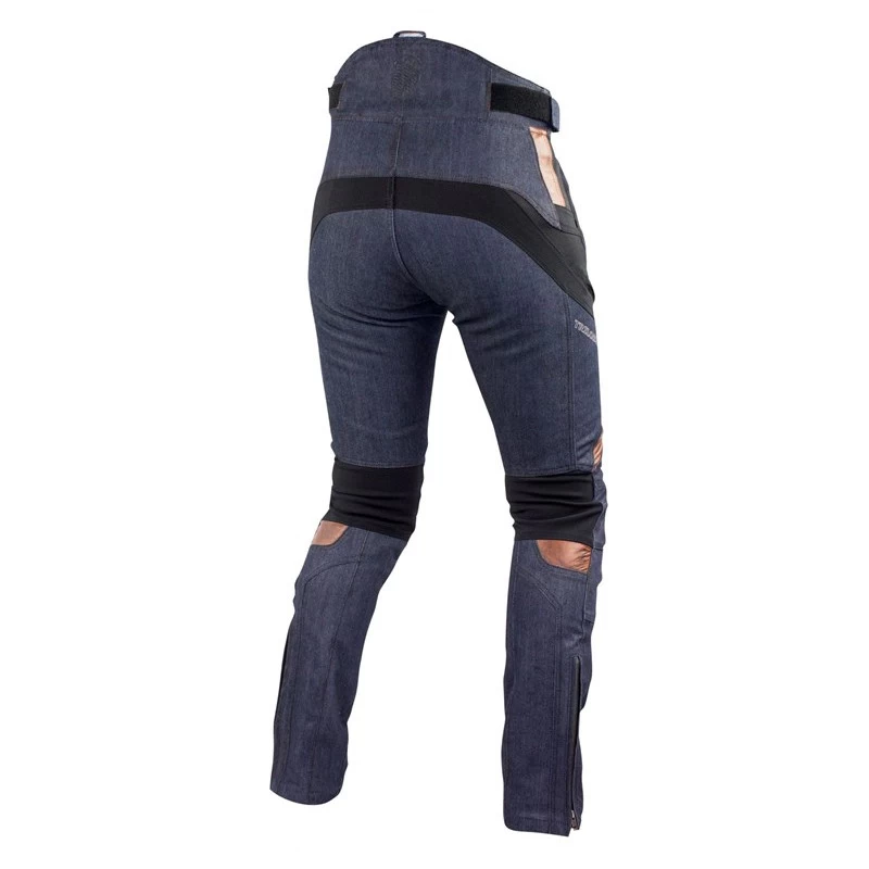 Trilobite Damen Hose Airtech, Länge 32, Blau-schwarz – Bild 2