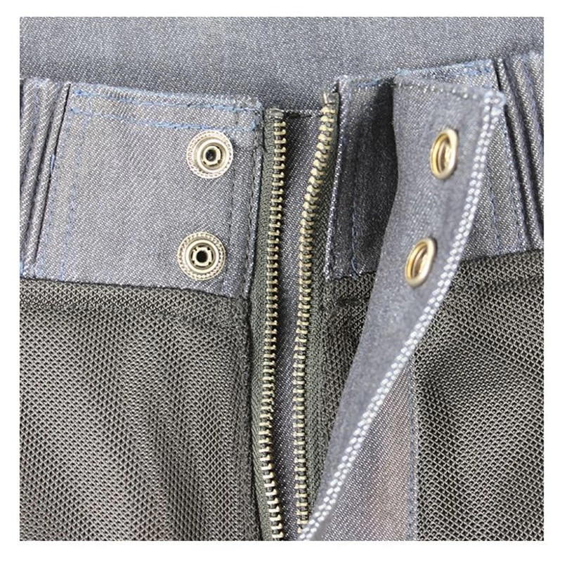 Trilobite Damen Hose Airtech, Länge 32, Blau-schwarz – Bild 5