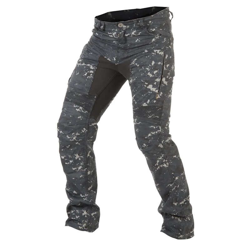 Trilobite Jeans Parado, LĂ€nge 34, Digi Camo Blau