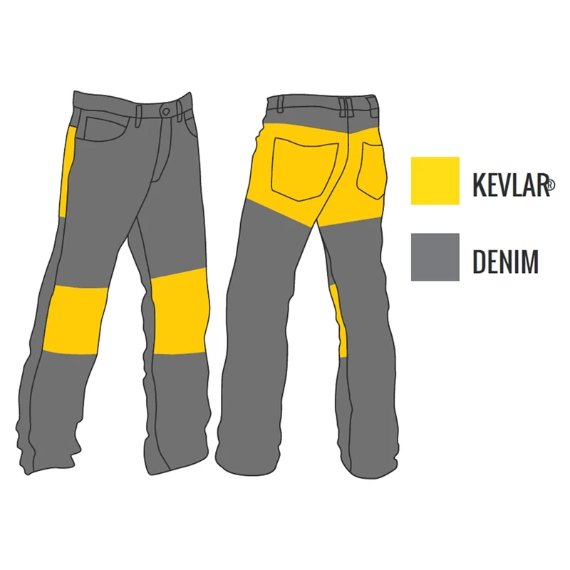 Trilobite Jeans Parado, LĂ€nge 34, Digi Camo Blau â Bild 4